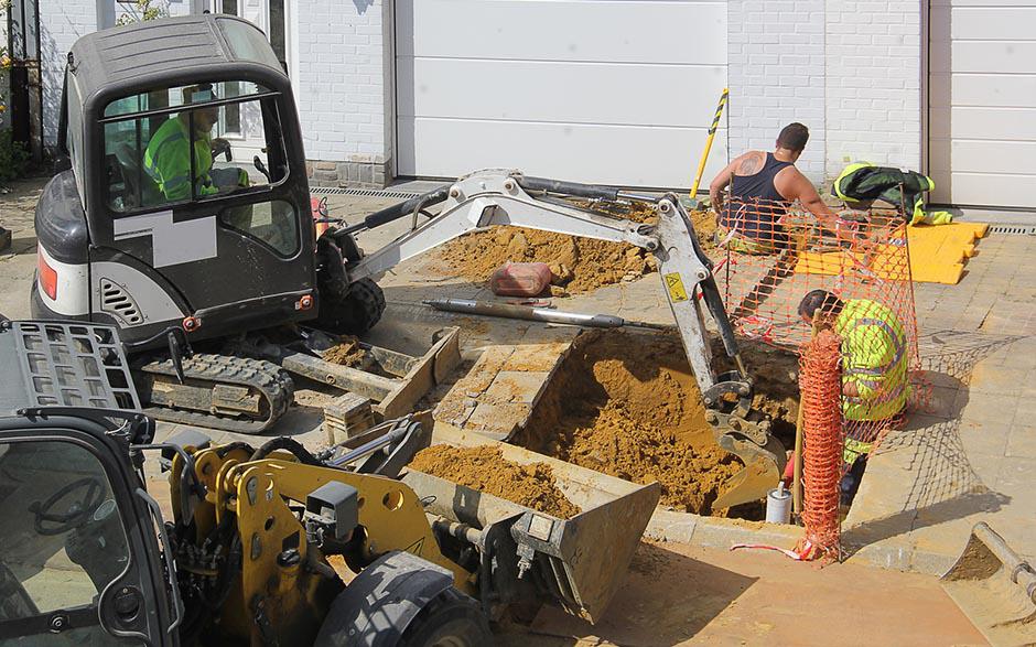 travaux assainissement Lardy